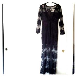 Long lace dress
